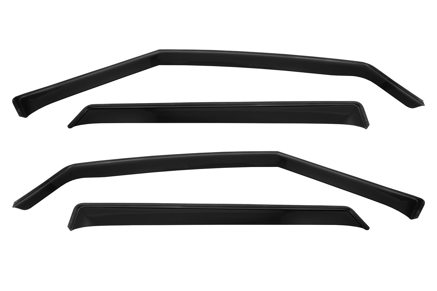 Дефлекторы окон 4 шт для Kia Seltos 2019-, кроссовер (вставной) / Киа Селтос