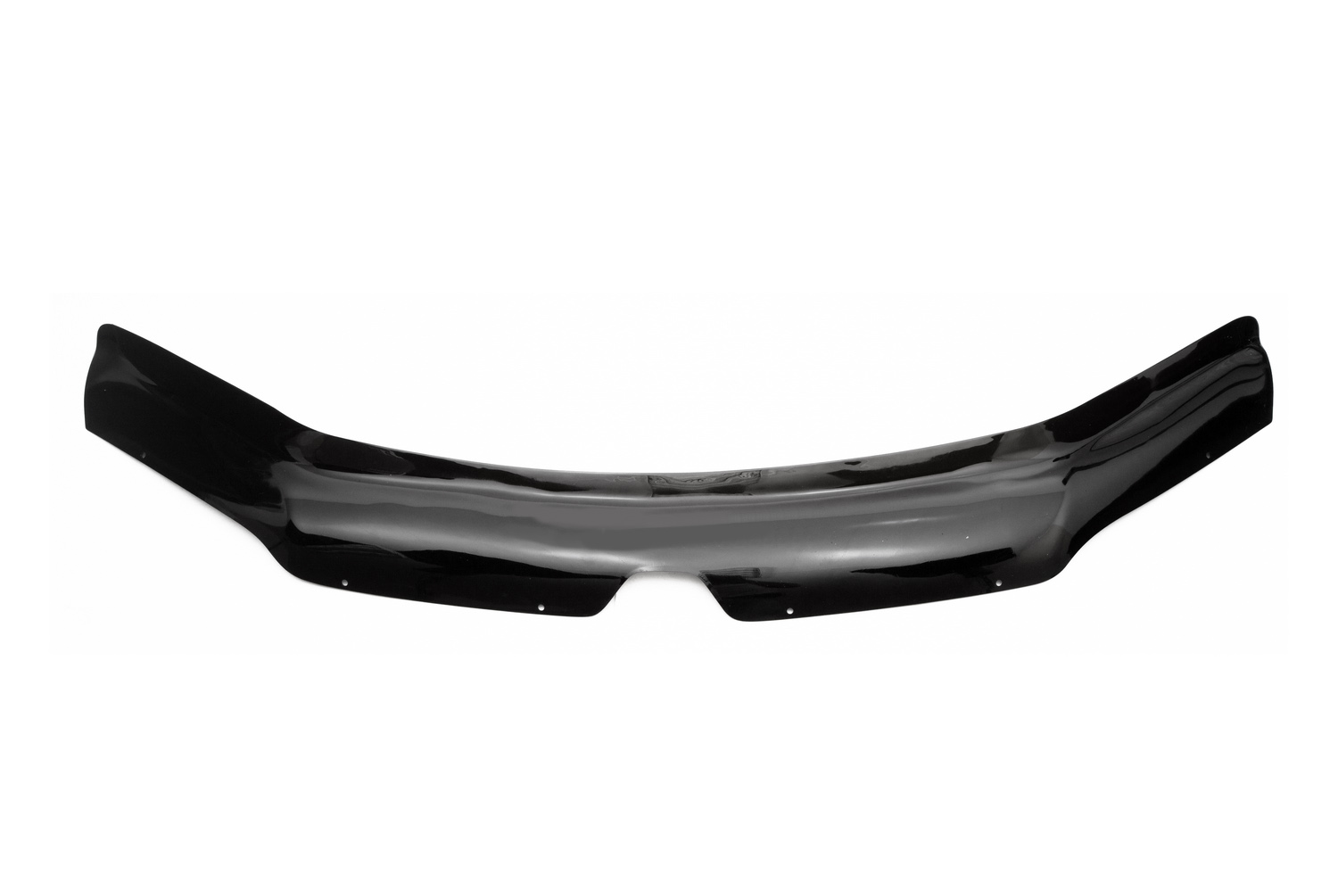 Дефлектор капота (ЕВРО крепеж) для RENAULT SANDERO II 2013- хэтчбек / Рено Сандеро