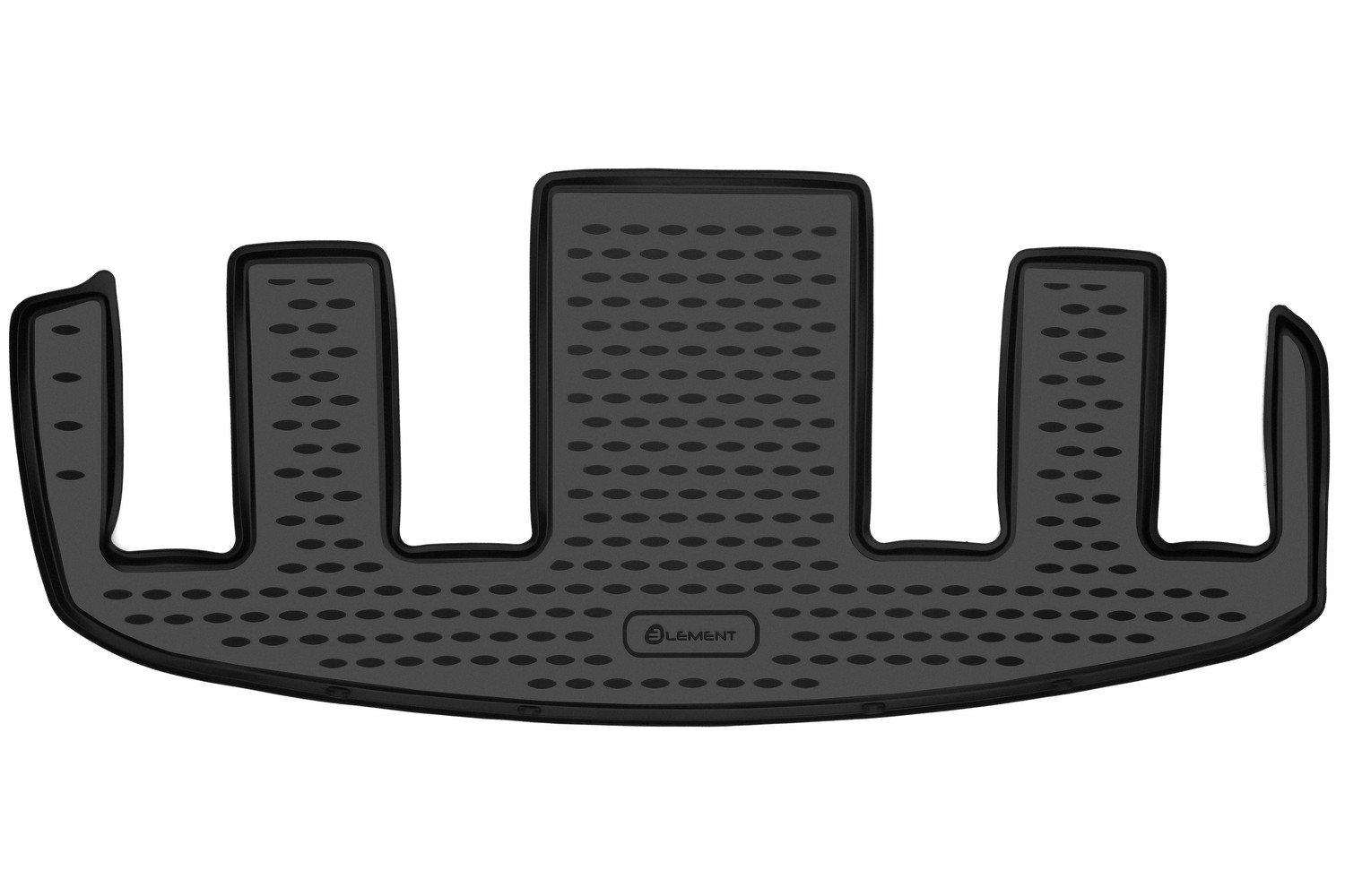 Коврик в багажник для HYUNDAI Staria (I) 2021-, Минивэн, 7мест, 1шт. (полиуретан) / Хендай Стария