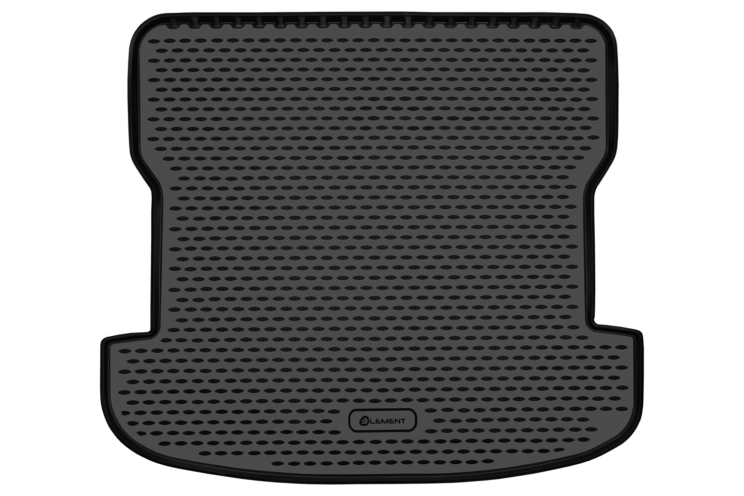 Коврик в багажник для HYUNDAI Custin 2024-, Минивэн, Длинный (3-й ряд сложен), 7 мест, 1шт. (полиуретан) / Хендай / Хендай Кастин