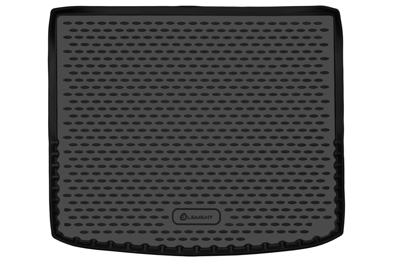 Коврик в багажник для HYUNDAI Creta (II) 2021-  /Solaris HC 2022-, Внедорожник 5 дв., без боковых ниш, 1шт. (полиуретан) / Хендай Крета