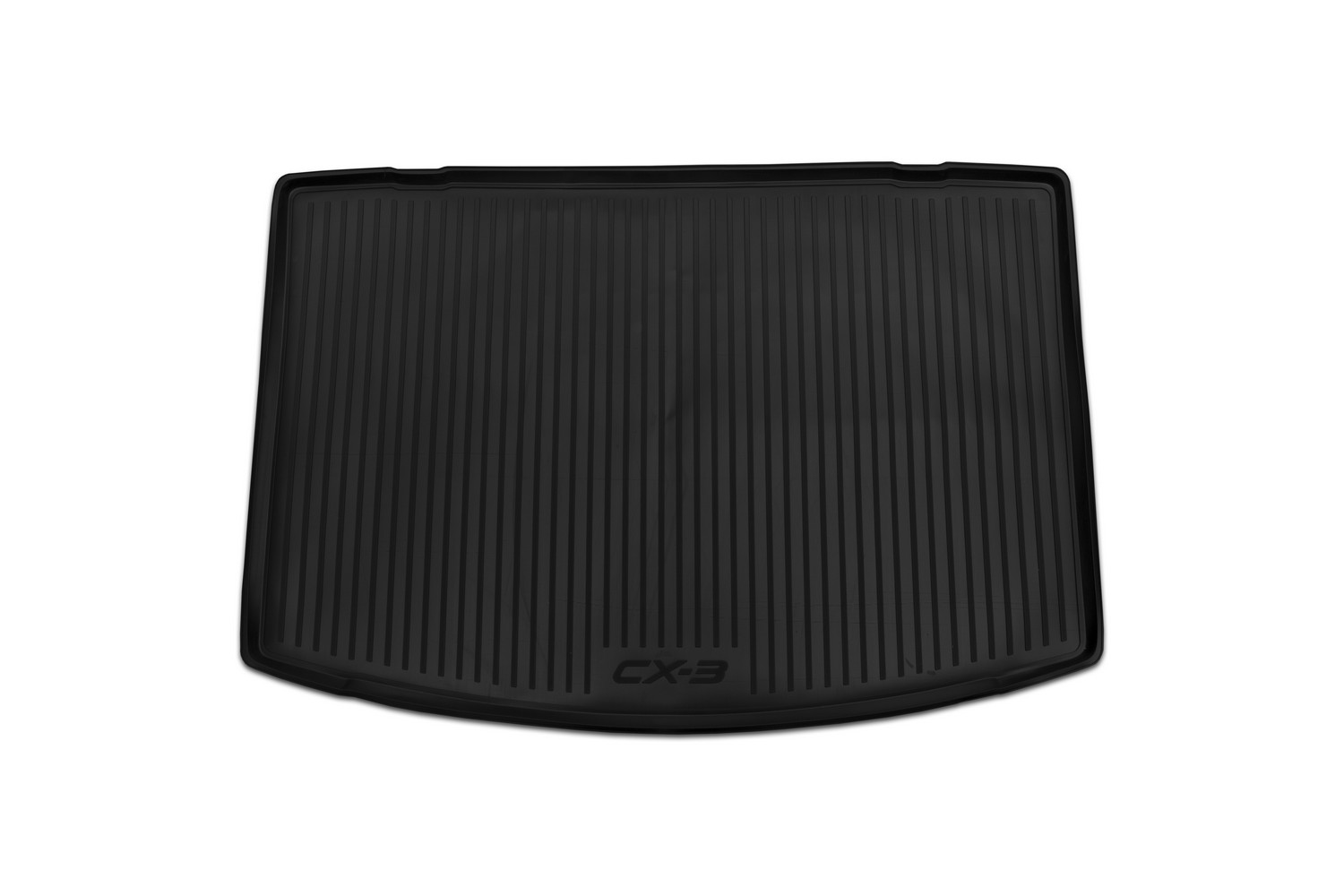 Коврик в багажник MAZDA CX-3, верхний, 2015-, кросс., 1 шт. (полиуретан) / Мазда СХ-3