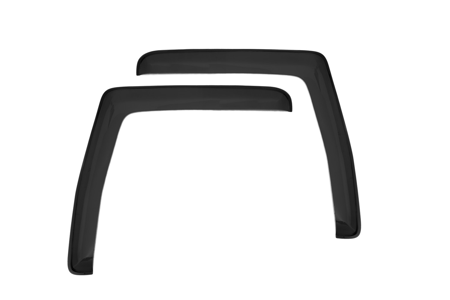 Дефлектор окон (НАКЛАДНОЙ скотч 3М), 2 шт., для VALDAI Next, 2021-, грузовик, дымка / Некст