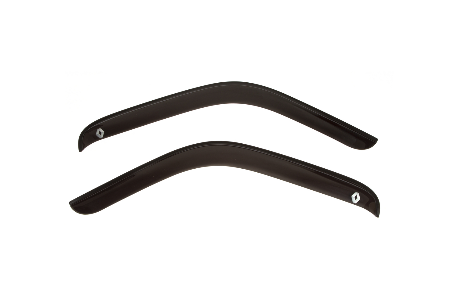 Дефлектор окон 2 шт. для RENAULT MASTER 1980-, накладной, скотч 3М / Рено Мастер