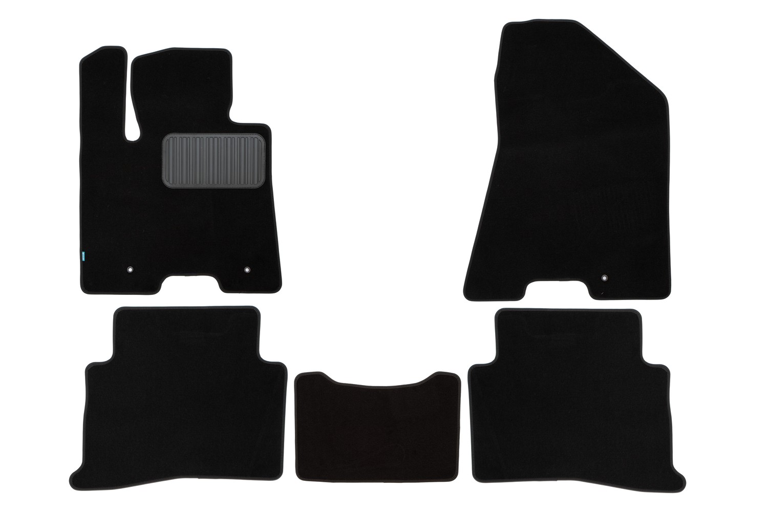 Коврики в салон Klever Premium KIA Sportage 2016-2018, кросс., 5 шт. (текстиль) / Киа Спортаж