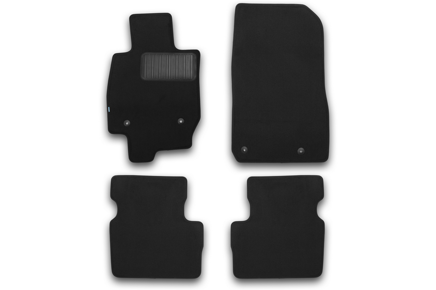 Коврики в салон Klever Premium MAZDA CX-3, 2015-2018, 2018-, кросс., 4 шт. (текстиль) / Мазда СХ-3