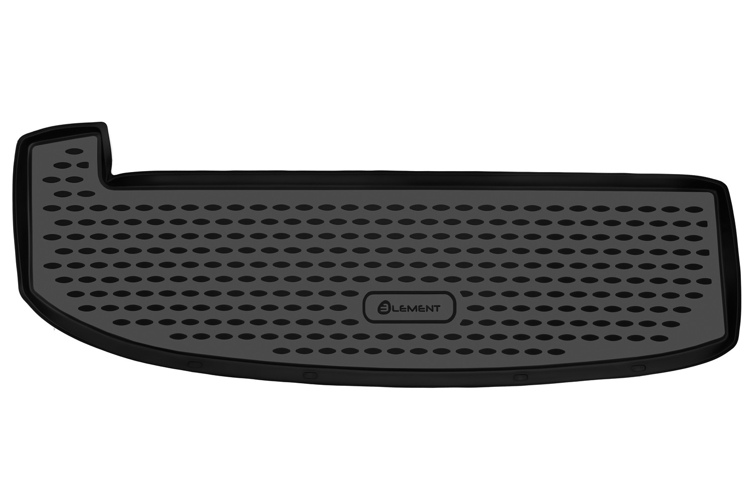 Коврик в багажник для GEELY Okavango 2020-, Внедорожник 5 дв., короткий (3-й ряд разложен) 1шт. (полиуретан) / Джили Окаванго