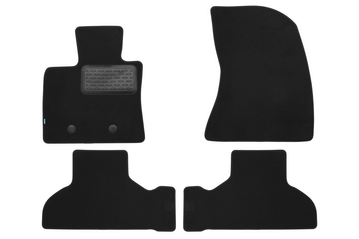 Коврики в салон Klever Premium BMW X5 F15 2013-2018, кросс., 4 шт. (текстиль) / БМВ Х5