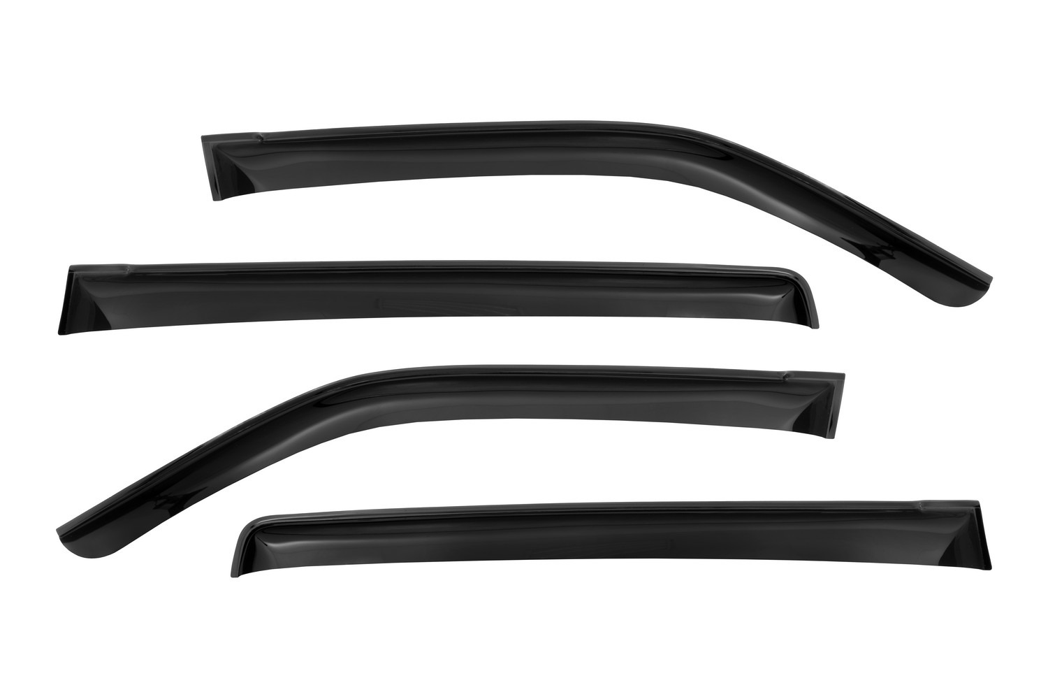 Дефлектор окон (НАКЛАДНОЙ скотч 3М) 4 шт. для HONDA PILOT II 2008-2015 кроссовер / Хонда Пилот