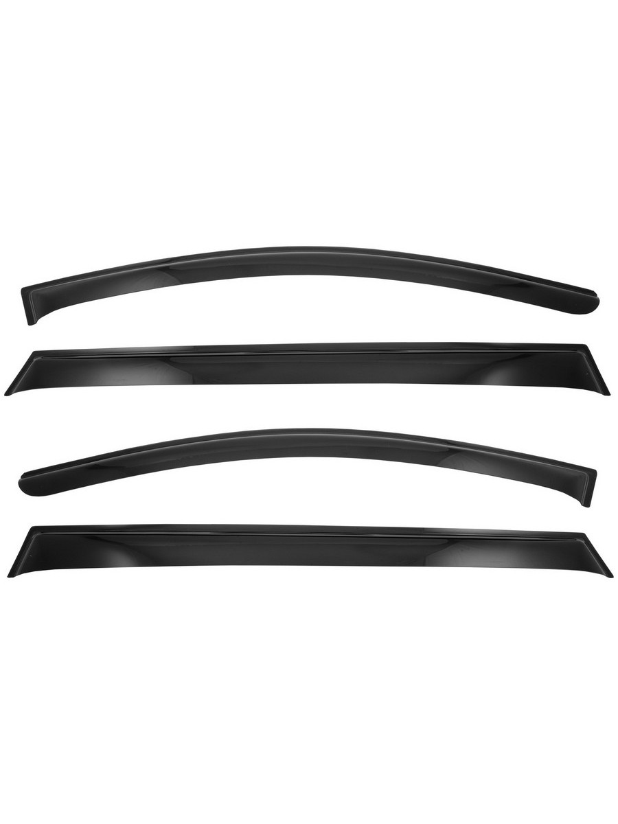 Дефлектор окон (НАКЛАДНОЙ скотч 3М), 4 шт., для CHERY Tiggo 8 Pro, 2021-, кроссовер / CHERY TIGGO 8 PRO MAX 2022- / CHERY TIGGO 8 PRO MAX 2023- (реста