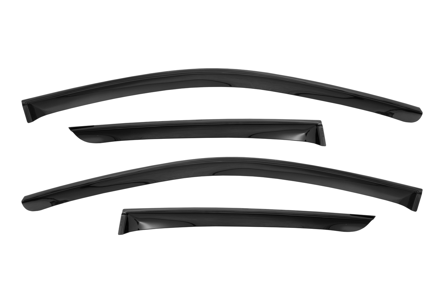 Дефлектор окон (НАКЛАДНОЙ скотч 3М) 4 шт., для TOYOTA C-HR I 2016-, кроссовер / Тойота Схр