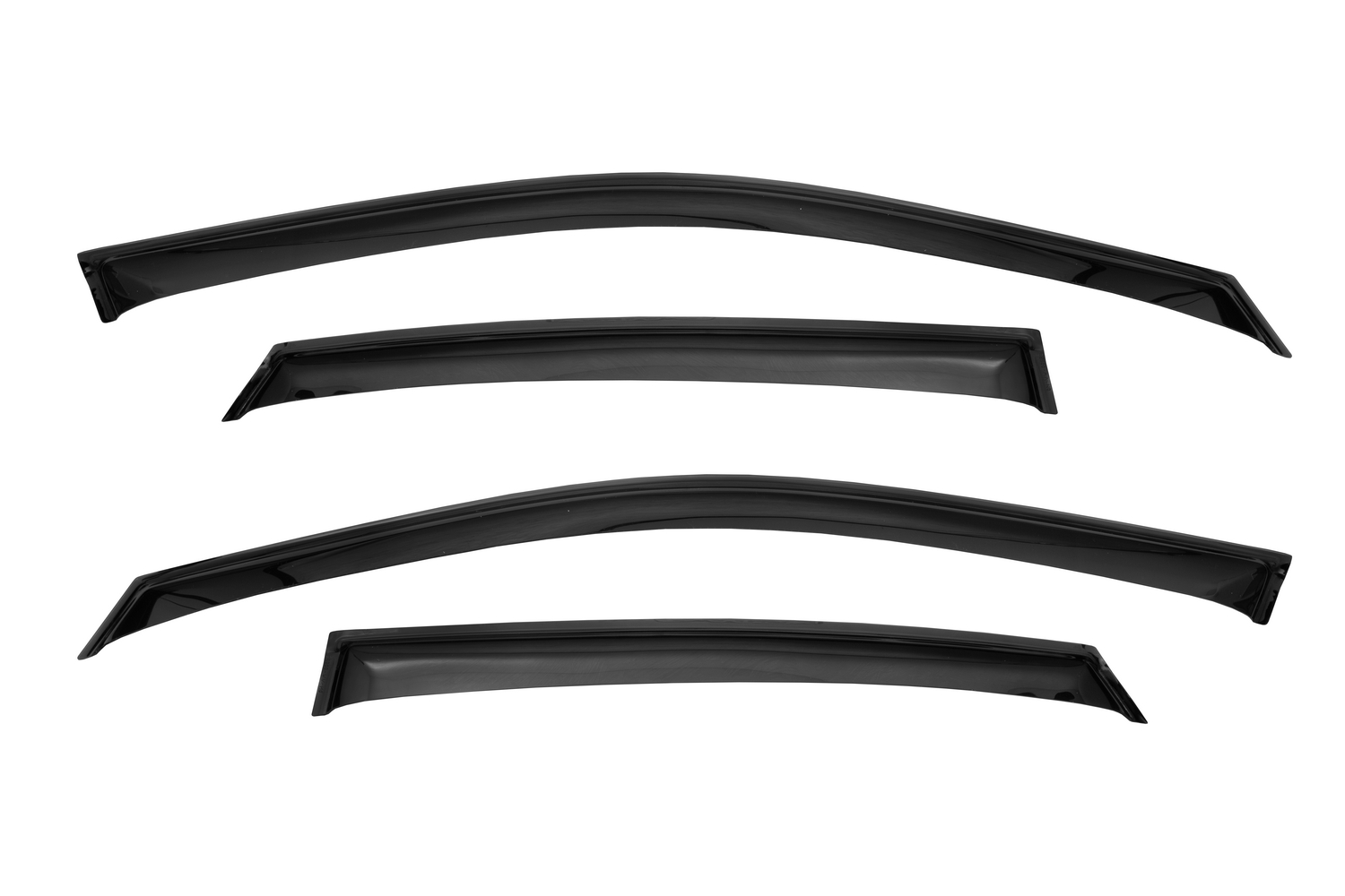 Дефлектор окон (НАКЛАДНОЙ скотч 3М), 4 шт., для VOLKSWAGEN JETTA VII, 2020-, седан / Фольксваген Джетта