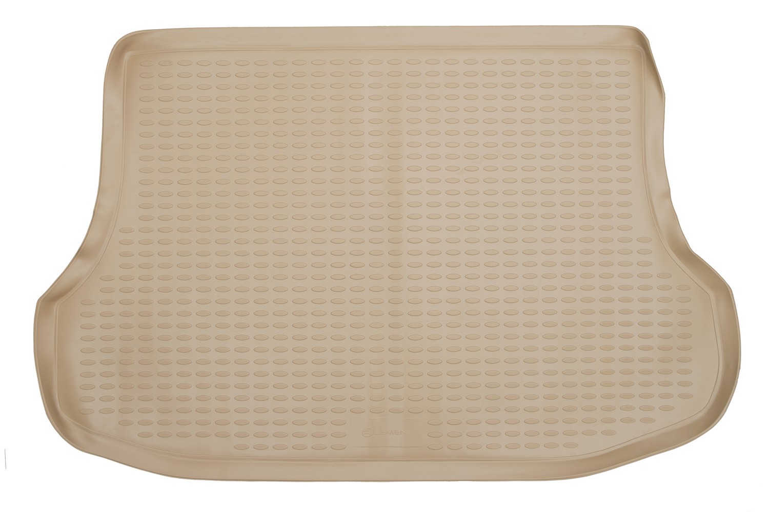 Коврик в багажник для KIA Sorento (I, Ip) 2002-2011, внед. 5 мест. (полиуретан, бежевый) / Киа Соренто