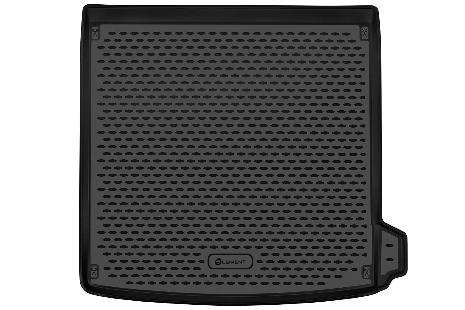 Коврик в багажник для AUDI Q8 (I) 2018 - Внедорожник 5 дв. 1шт. (полиуретан) / Ауди Ку8