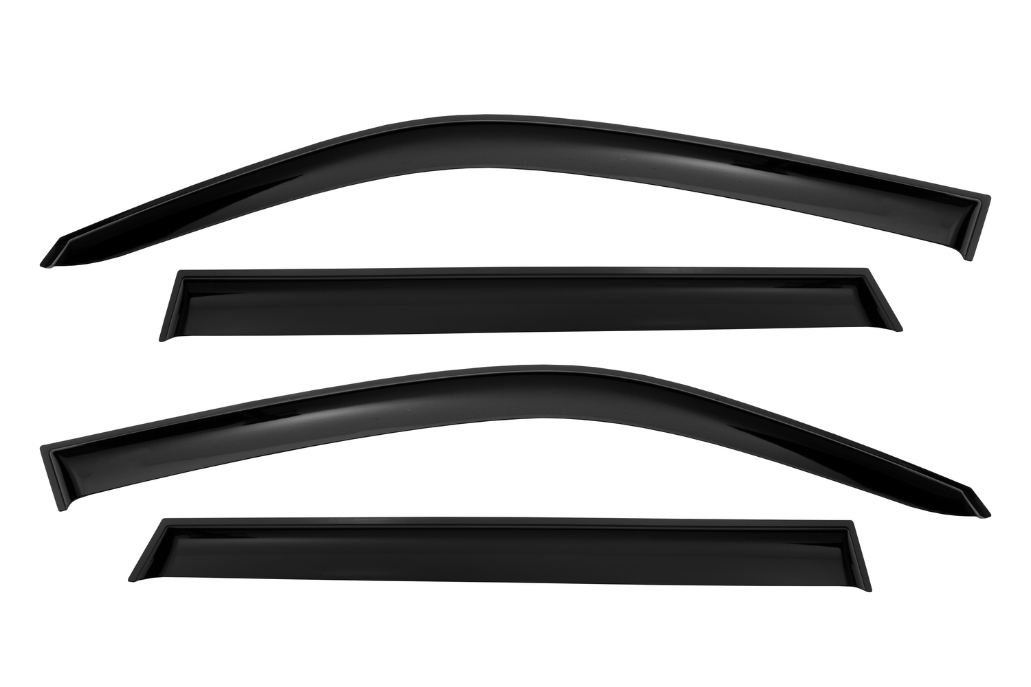 Дефлектор окон (НАКЛАДНОЙ скотч 3М) 4 шт. для SUZUKI GRAND VITARA III (JT) 2005-2015 кроссовер / Сузуки Гранд витара