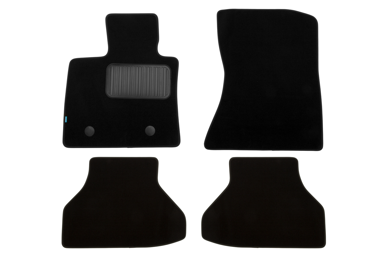 Коврики в салон Klever Premium BMW X6 Е71 АКПП 2007-2012, 2012-2014, внед., 4 шт. (текстиль) / БМВ Х6