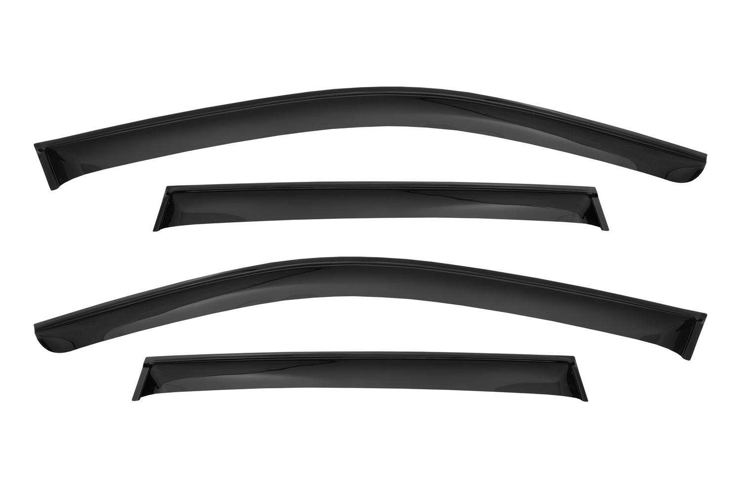 Дефлектор окон (НАКЛАДНОЙ скотч 3М), 4 шт., для VOLKSWAGEN Taos I, 2020-, кроссовер / JETTA VS5 2019- / Фольксваген Таос