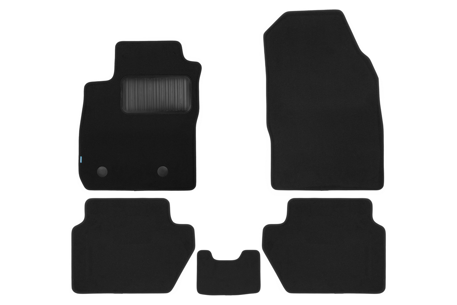 Коврики в салон Klever Premium FORD Ecosport 2014-2018, кросс., 5 шт. (текстиль) / Форд Экоспорт