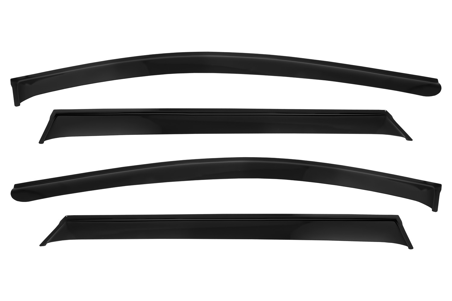 Дефлектор боковых окон Jetour X90 Plus, 2023-, 6ч., темный / Джитур X90 Плюс