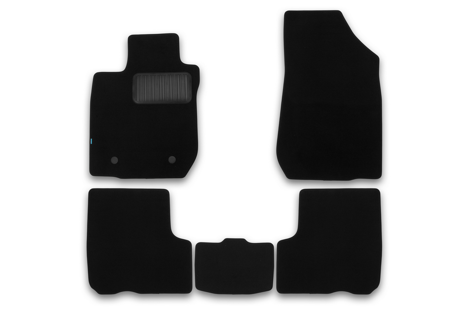 Коврики в салон Klever Premium LADA Largus 5 мест 2012-2021, 2021-, ун., 5 шт. (текстиль) / Лада Ларгус