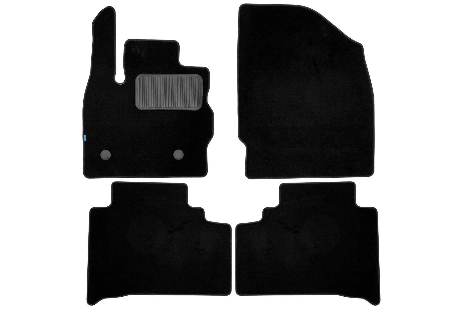 Коврики в салон Klever Premium SKYWELL ET5 2022- кросс., 4шт. (текстиль) / Скайвел