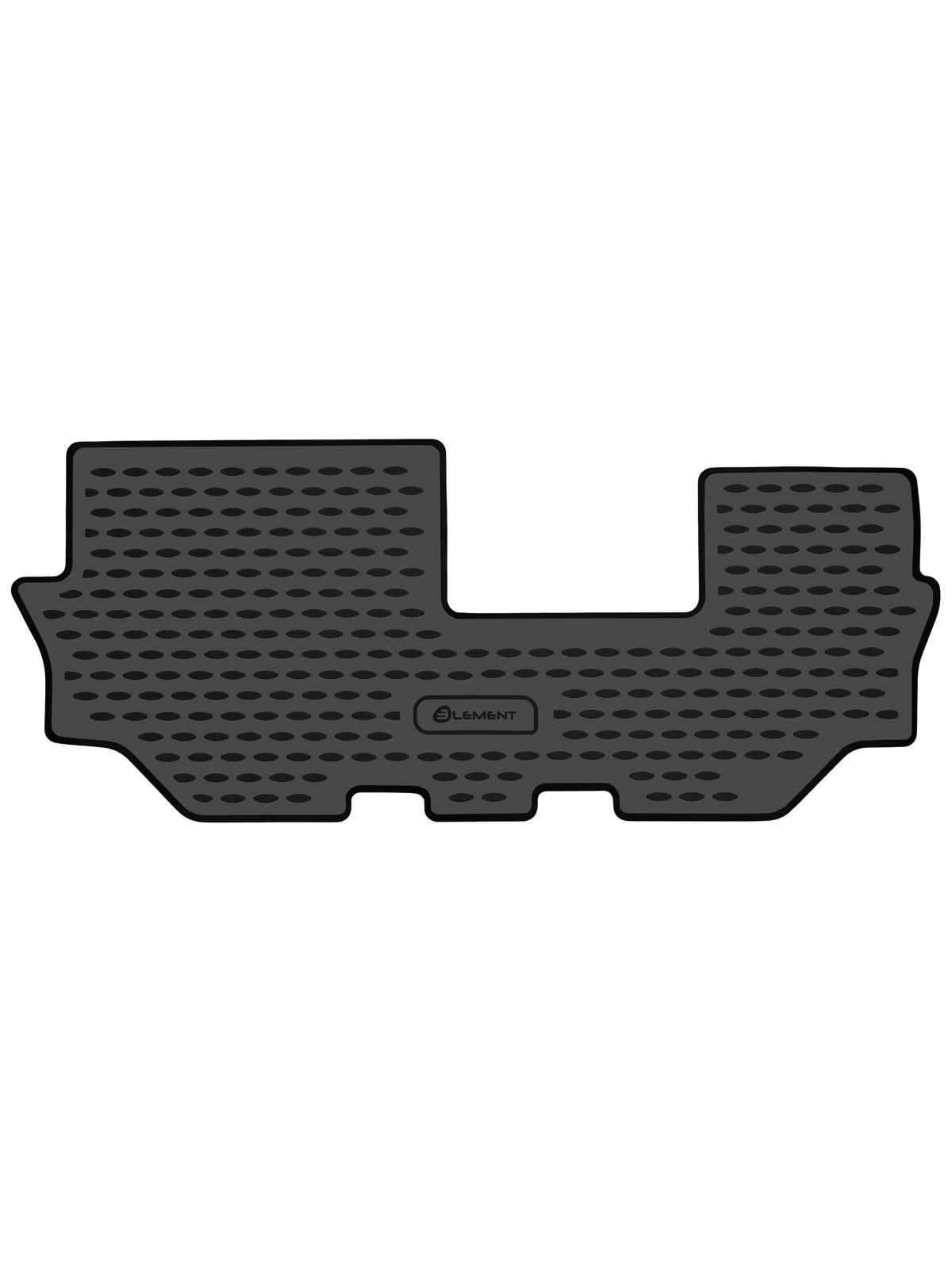 Коврик в салон для GAC GS8 (II) 2021 - Внед, 3 ряд, 1шт. (полиуретан) / Гак ГС8