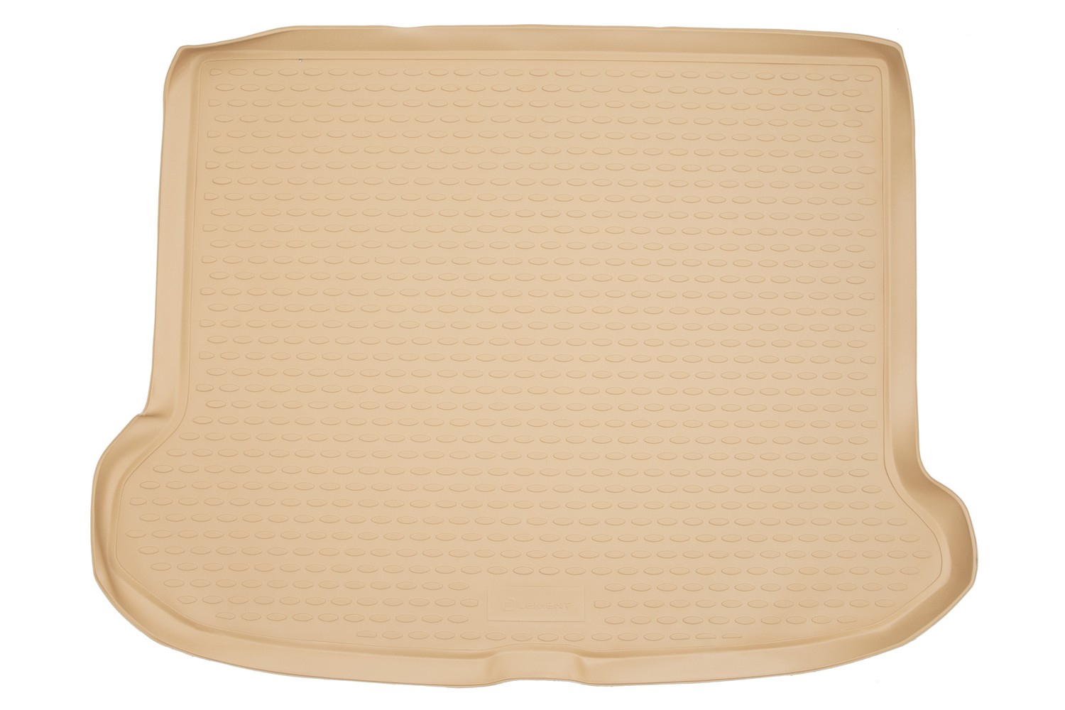 Коврик в багажник VOLVO XC60 2007-, кросс. (полиуретан, бежевый) / Вольво ХС60