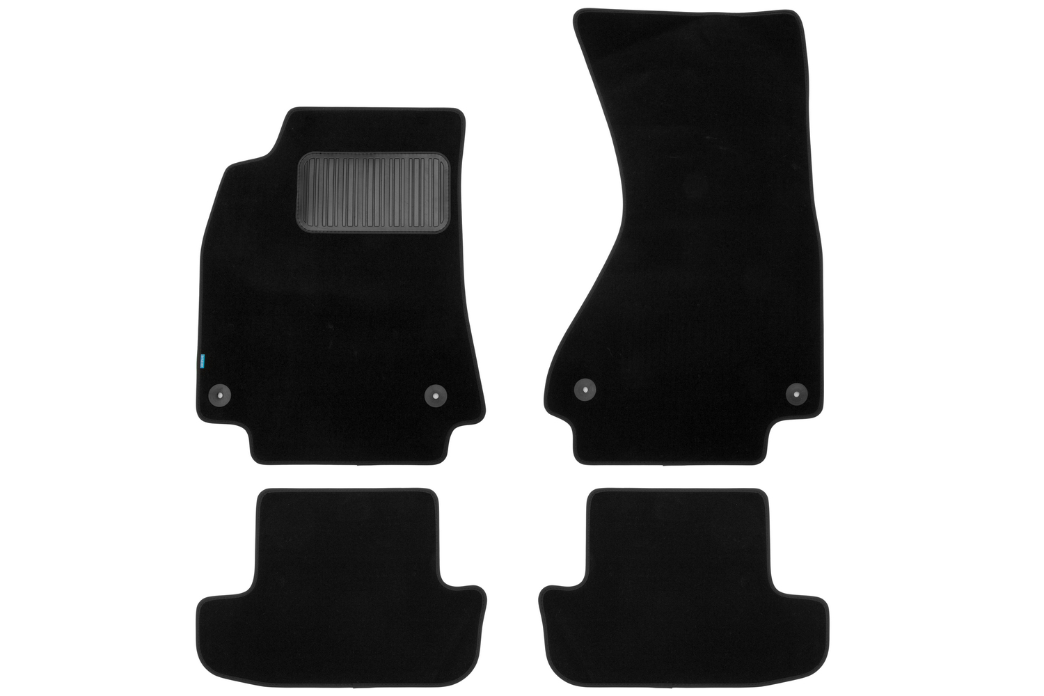 Коврики в салон Klever Premium AUDI A5 АКПП 2007-2011, 2011-2016, куп., 4 шт. (текстиль) / Ауди А5