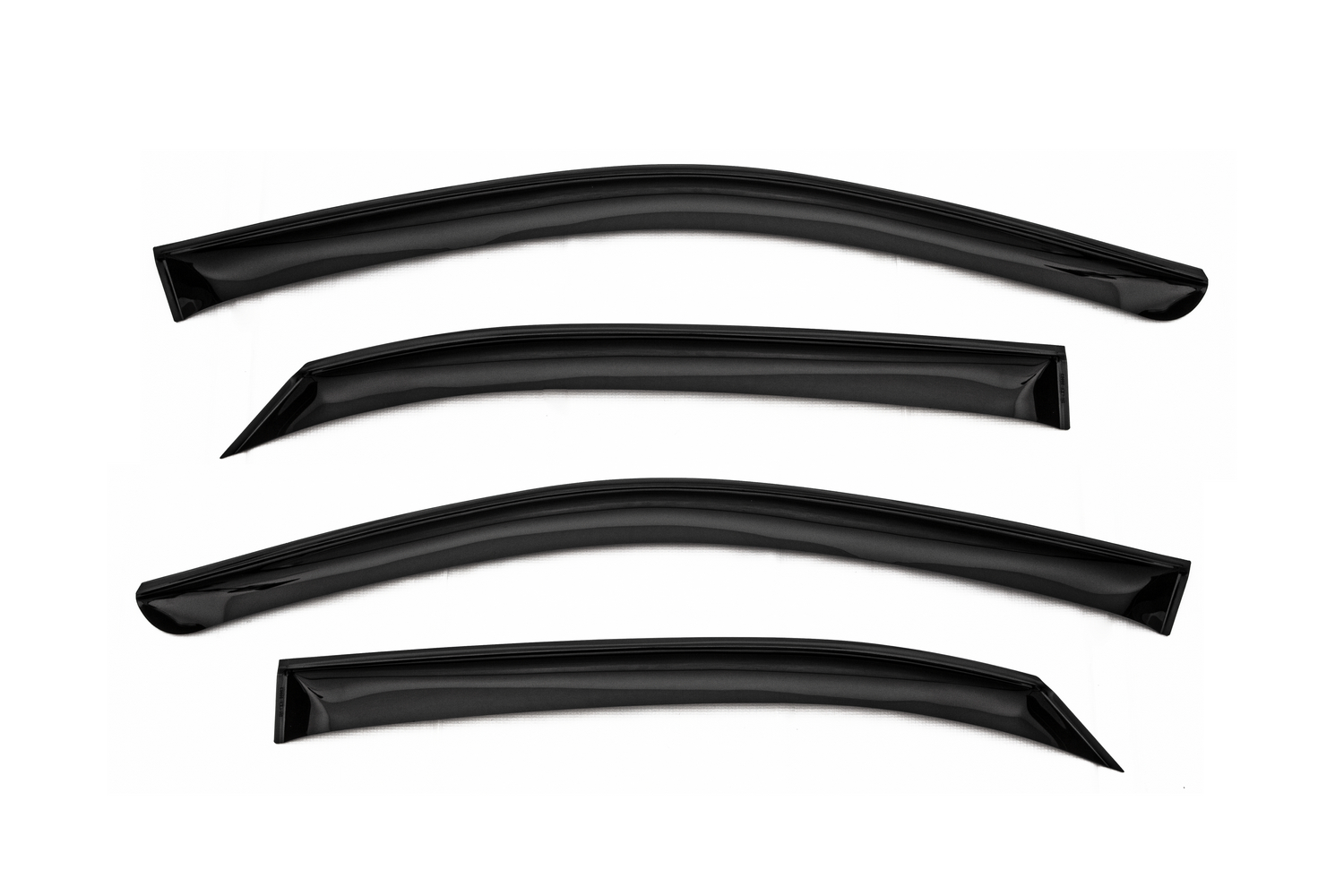 Дефлектор окон (НАКЛАДНОЙ скотч 3М) 4 шт. для LEXUS RX III 350 2008-2015 внедорожник / Лексус РХ