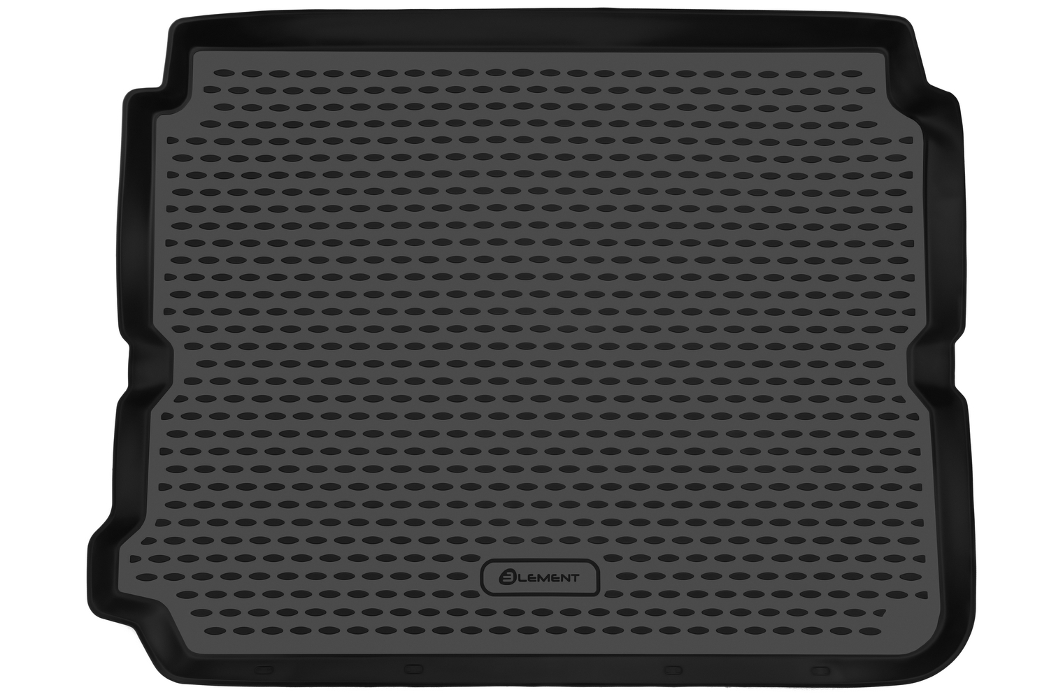 Коврик автомобильный, подходит для Peugeot 5008, 2017- Мв, 5дв., 7 мест, длинный, 3-й ряд опущен (полиуретан)