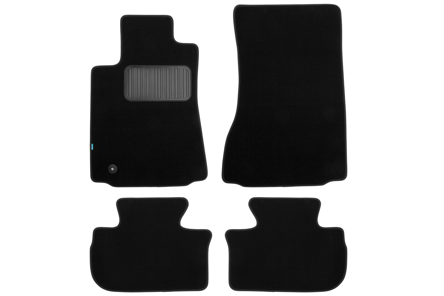 Коврики в салон Klever Premium CADILLAC CTS АКПП 4WD 2007-2014, сед., 4 шт. (текстиль) / Кадиллак Стс