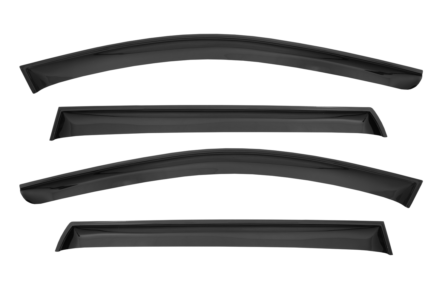 Дефлектор окон (НАКЛАДНОЙ скотч 3М) 4 шт., для VOLVO XC 90 I, 2014-, кроссовер / Вольво ХС90