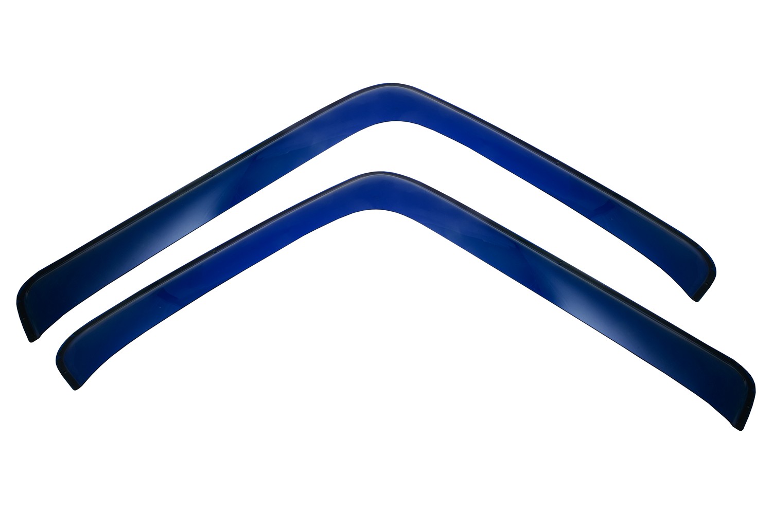 Дефлекторы окон для JAC N200 2022- синий (2 шт.), накладной / Джак Н200