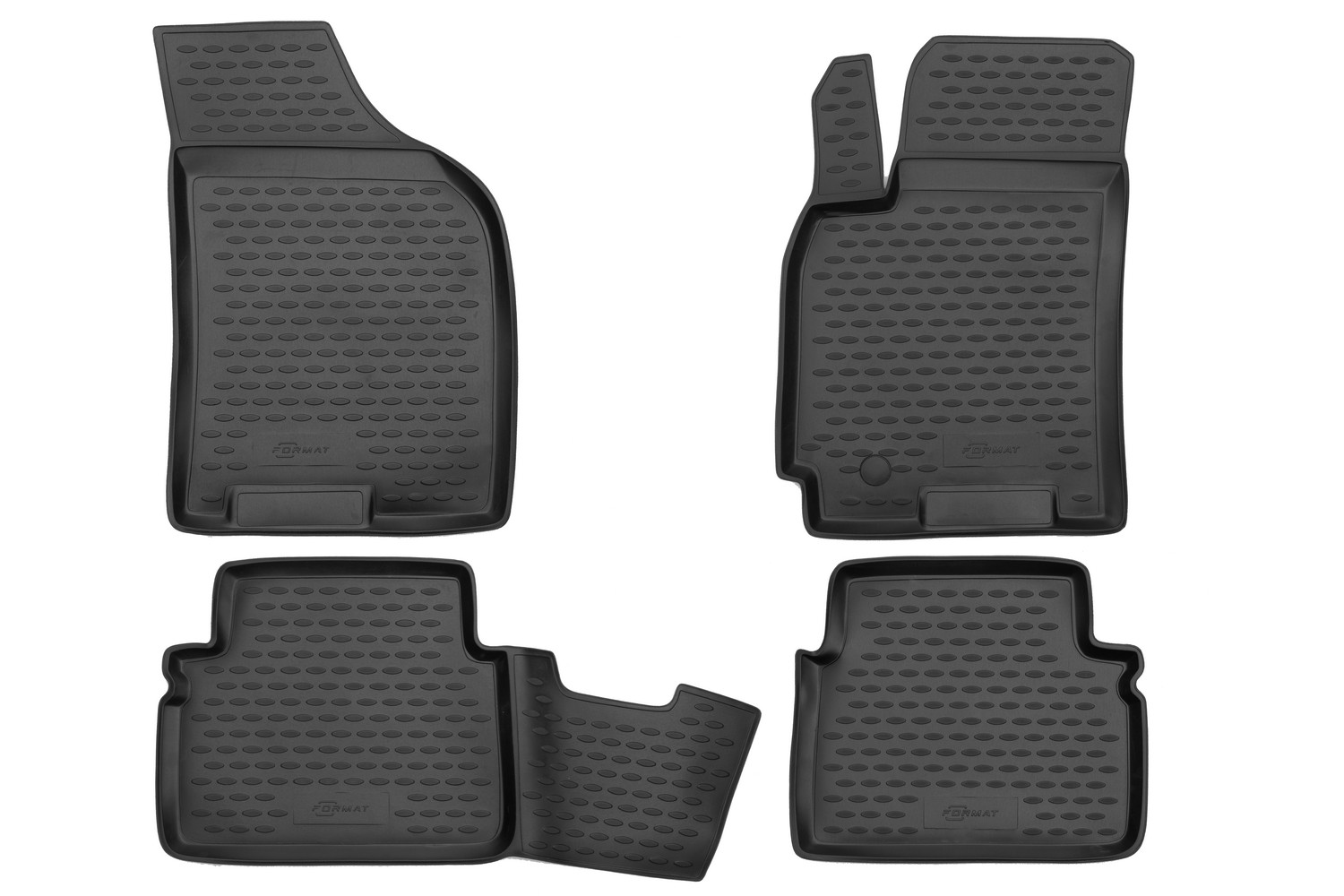 Коврики в салон для CHEVROLET Lacetti 2004-2013, сед., хб., ун., 4 шт. (ПУ, повышенная износостойкость) / Шевроле Лачетти