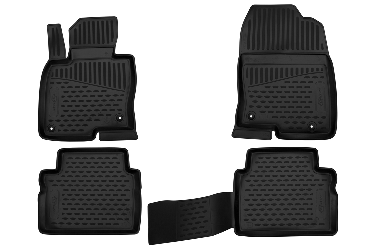 Коврики в салон для MAZDA CX-5, 2017- (II,IIрест), 4 шт. (ПУ, повышенная износостойкость) / Мазда  / Мазда СХ-5