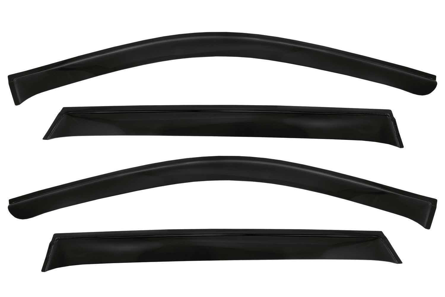 Дефлектор окон (НАКЛАДНОЙ скотч 3М) 4 шт., для CHANGAN CS35PLUS 2018 - 2023, кроссовер / CHANGAN CS35PLUS 2021 - (рестайлинг) / Чанган СиЭс 35 плюс