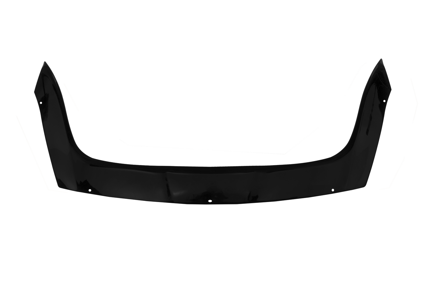 Дефлектор капота (ЕВРО крепеж) для HYUNDAI i20 2008-2012 хэтчбек, без лого / Хендай Ай20