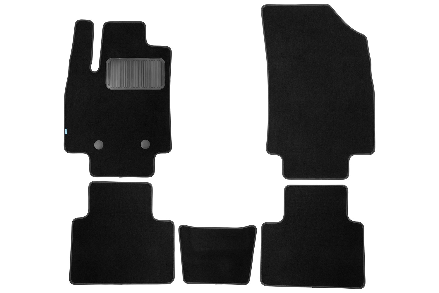 Коврики ворсовые для HAVAL H3 2024 - н.в. Внедорожник 5 дв. - 4 шт. коврики текстильные в салон Klever Premium / Хавал Х3