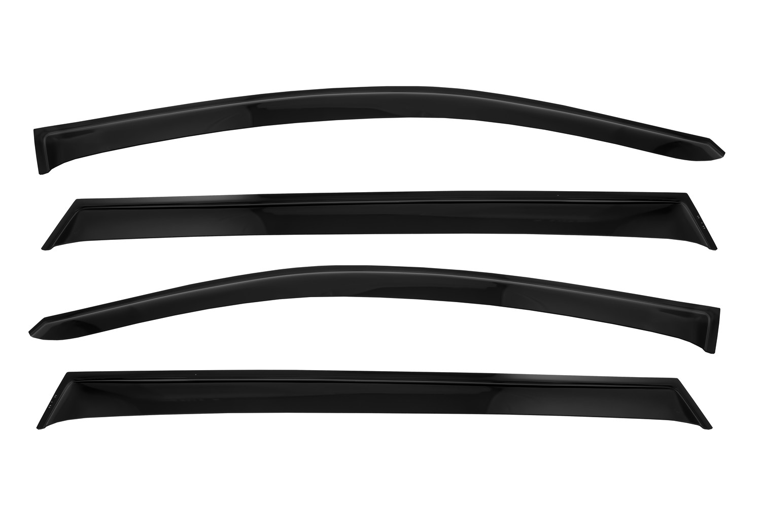 Дефлекторы окон, НАКЛАДНОЙ скотч 3М, 4 шт., для LIVAN X6PRO 2023-, Внедорожник 5 дв. / Ливан Х6 Про