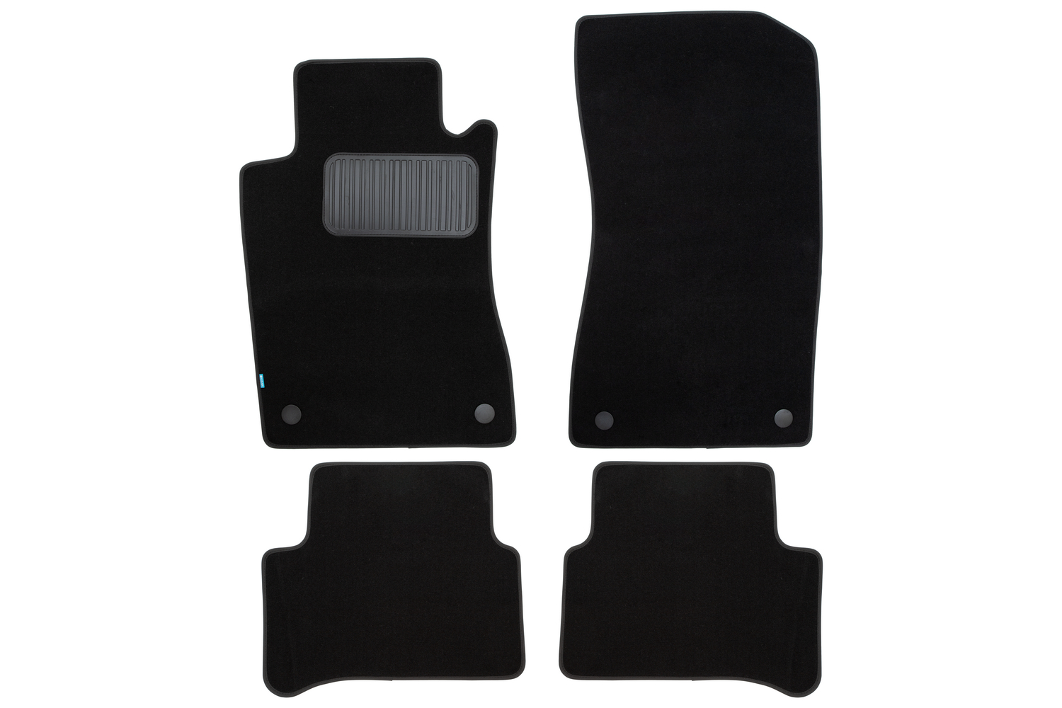 Коврики в салон Klever Premium MERCEDES-BENZ E-Class W211 АКПП 2002-2006, 2006-2009, сед., 4 шт. (текстиль) / Мерседес Бенц Е класс