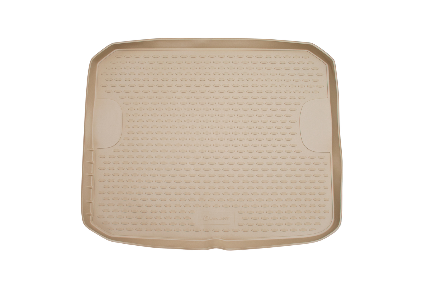 Коврик в багажник для HONDA Odyssey RA6 JDM, 1999-2003, правый руль длин., мв. (полиуретан, бежевый) / Хонда Одиссей