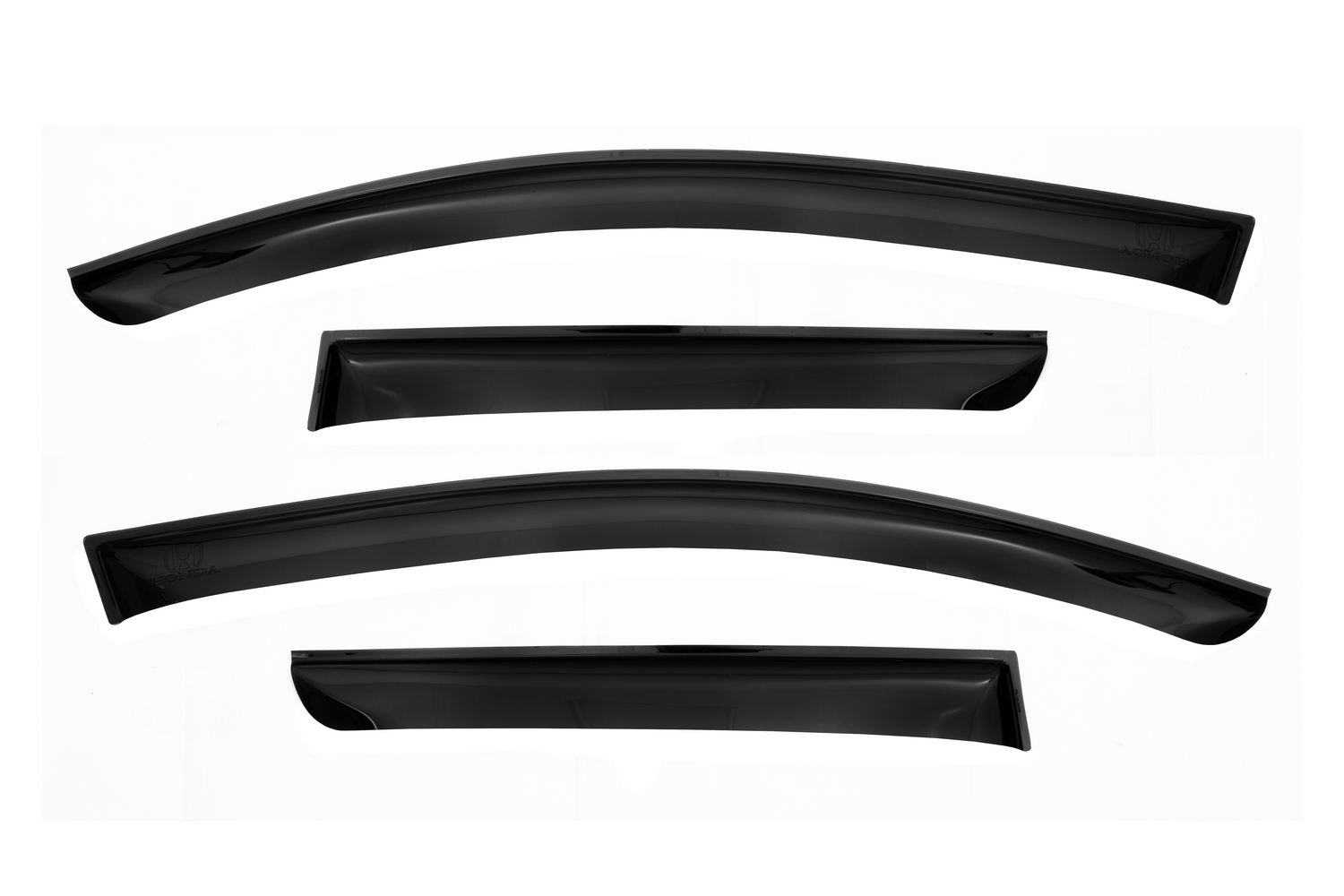 Дефлектор окон (НАКЛАДНОЙ скотч 3М) 4 шт. для HONDA JAZZ I / FIT I 2001-2008 хэтчбек / Хонда Джаз