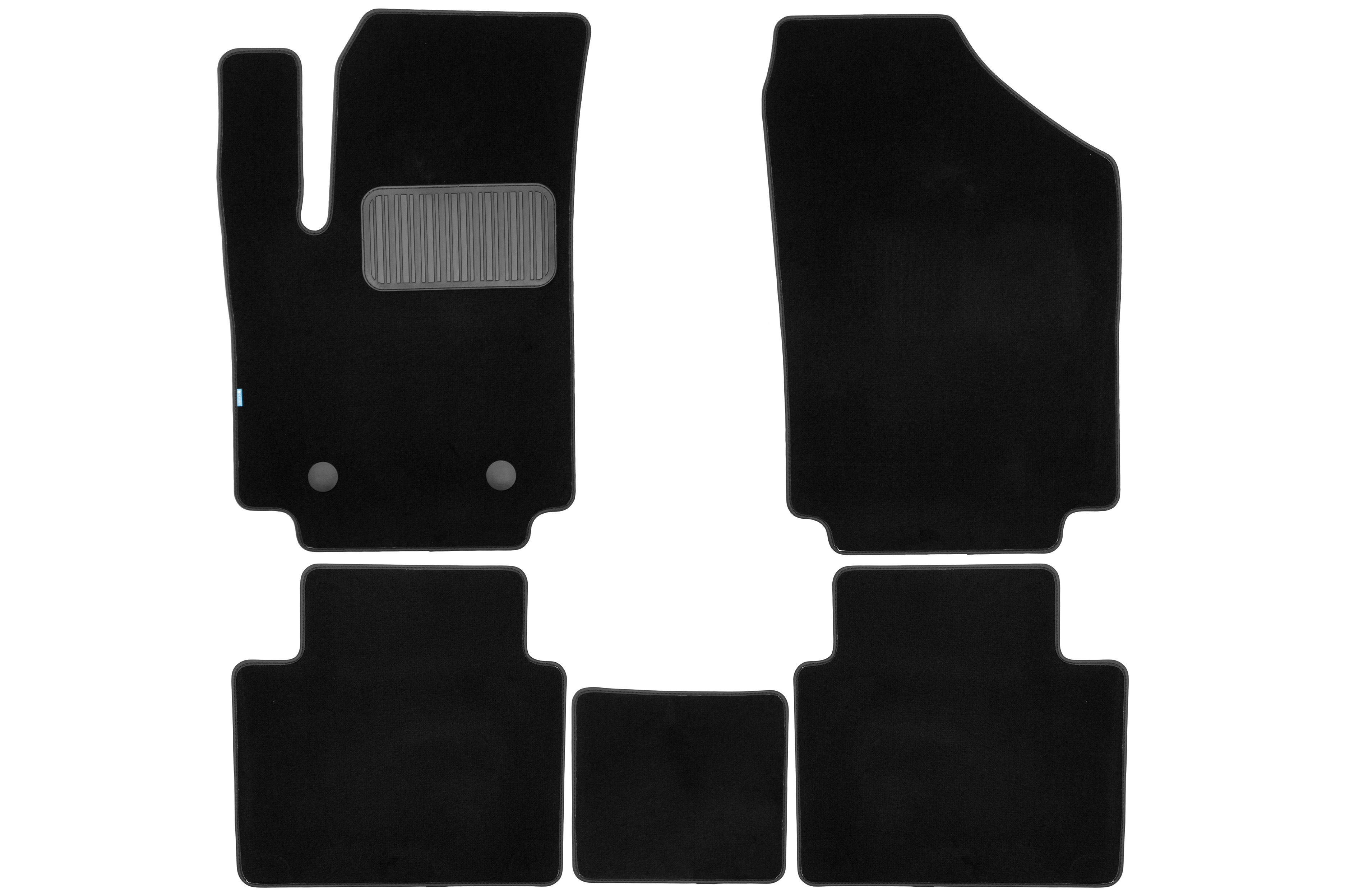 Коврики в салон Klever Premium EVOLUTE i-JOY 2022-2025,  кросс., 5шт. (текстиль) / Эволют Ай Джой