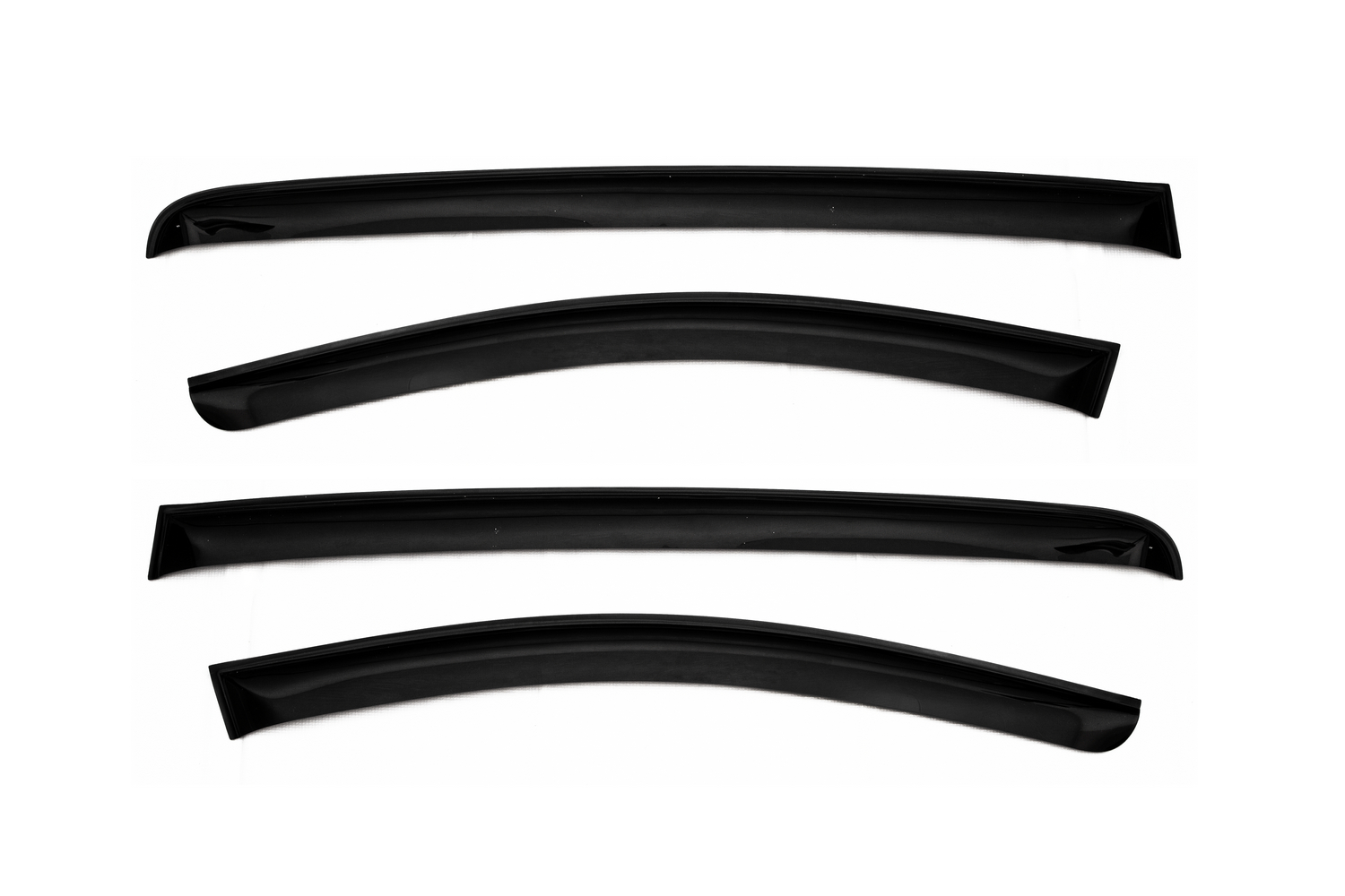 Дефлектор окон (НАКЛАДНОЙ скотч 3М) 4 шт. для KIA SPORTAGE IV 2016- кроссовер / Киа Спортаж