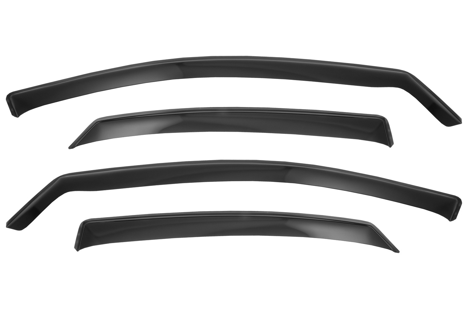 Дефлектор окон (ВСТАВНОЙ ПОД РЕЗИНКУ), 4 шт., для KIA CERATO IV 2018-, седан / Киа Серато