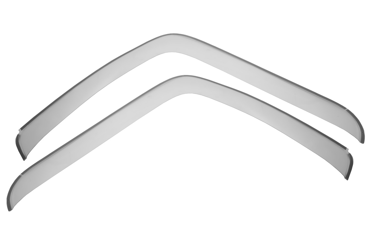 Дефлекторы окон для JAC K7 2023- прозрачный (2 шт.), накладной / Джак К7