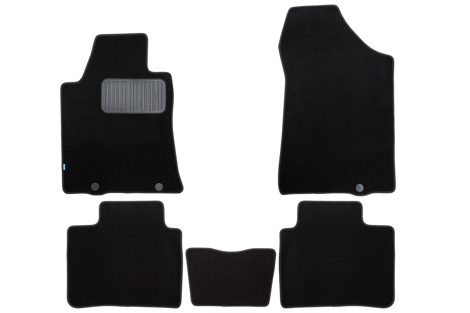 Коврики в салон Klever Premium NISSAN Teana 2014-2020, сед., 5 шт. (текстиль) / Ниссан Теана