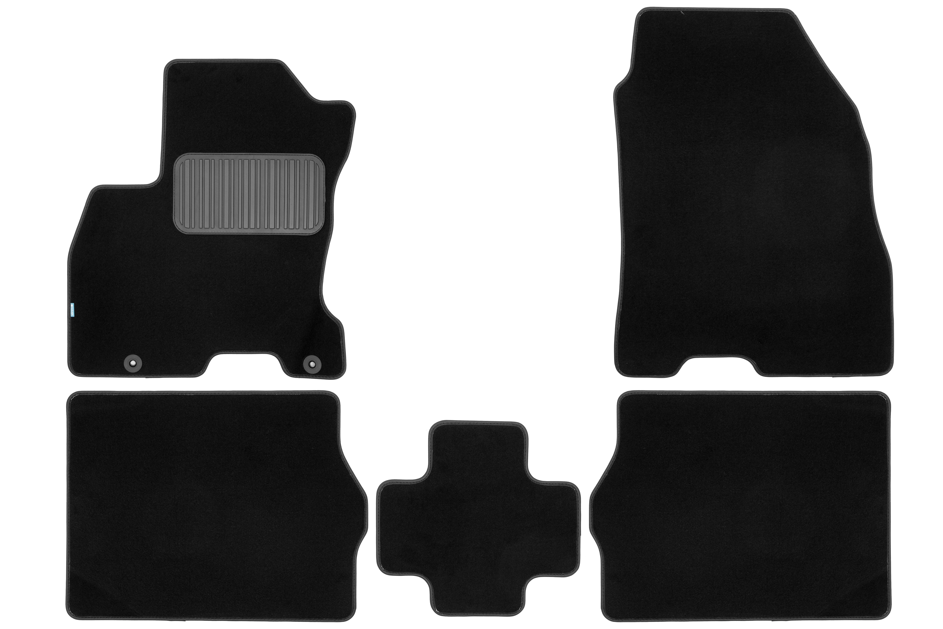 Коврики в салон Klever Premium EVOLUTE i-PRO 2022- сед., 5шт. (текстиль) / Эволют Ай Про