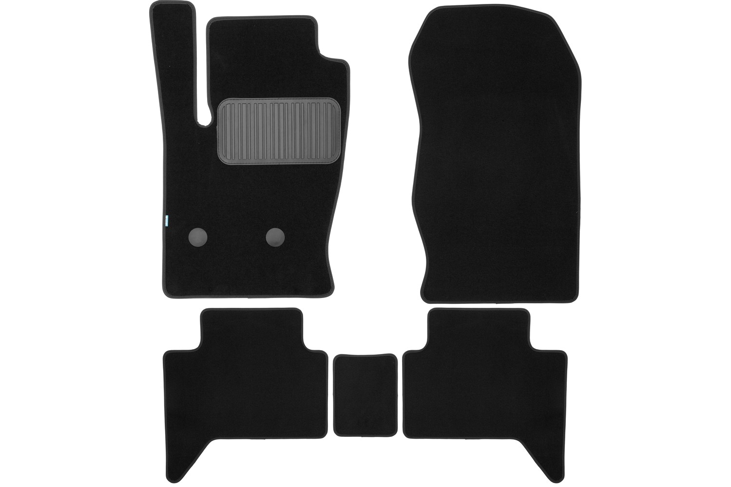 Коврики в салон Klever Premium TANK 300 2022-, 2025-, кросс., 5шт.(текстиль)/ ТАНК