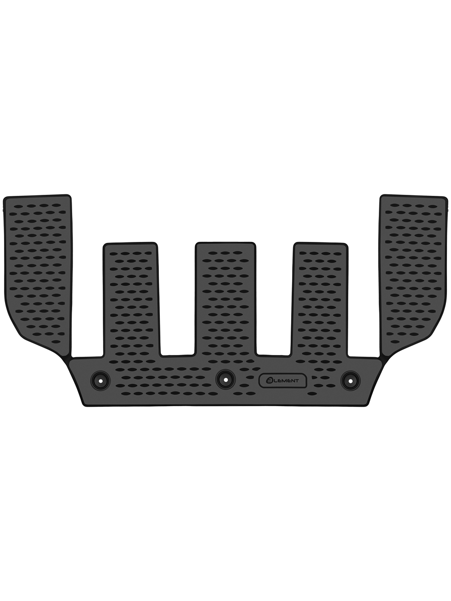 Коврик в салон для ROX 01 2024-н.в., Внедорожник 5 дв., капитанские сидения, 3 ряд, 1 шт. (полиуретан) / Рокс